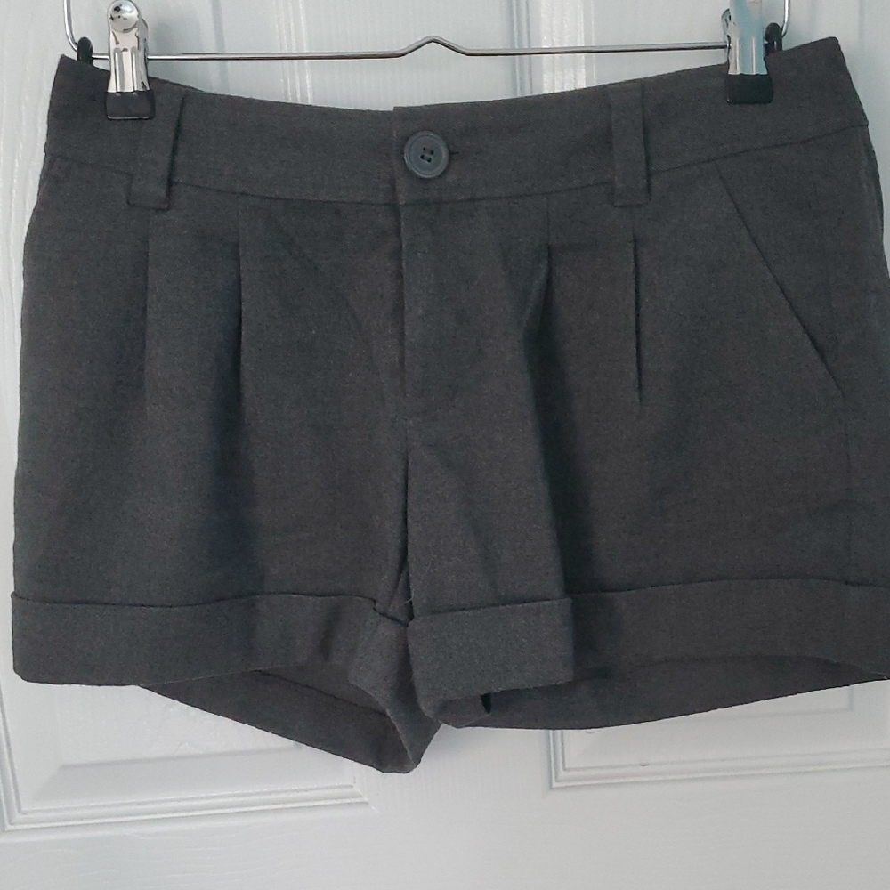 Frenchi Charcoal Women's Bermudas